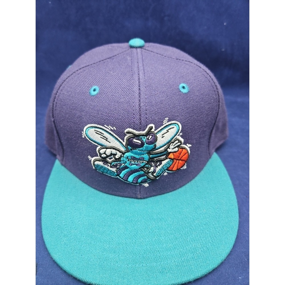 Charlotte Hornets Hat Cap Mens Unisex Snap Back NBA Embroidered New Y2K  Vintage